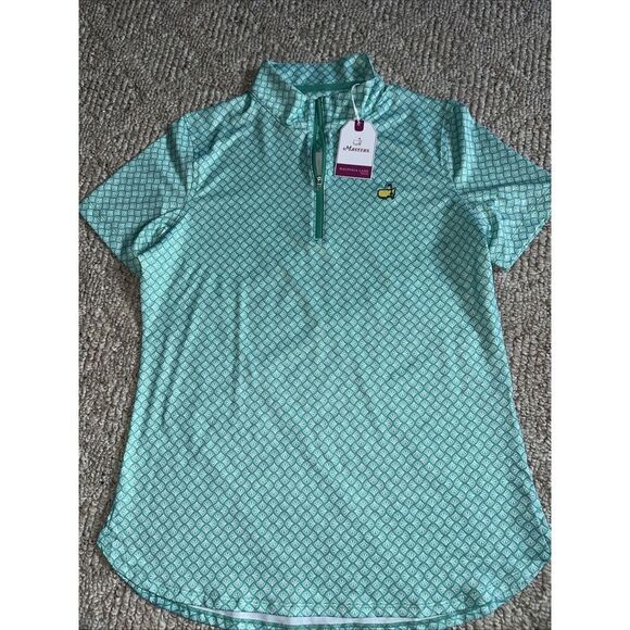 2025 NWT MASTERS Women's Ladies Augusta Golf Shirt Magnolia Lane Tech‎  Medium - Picture 1 of 6